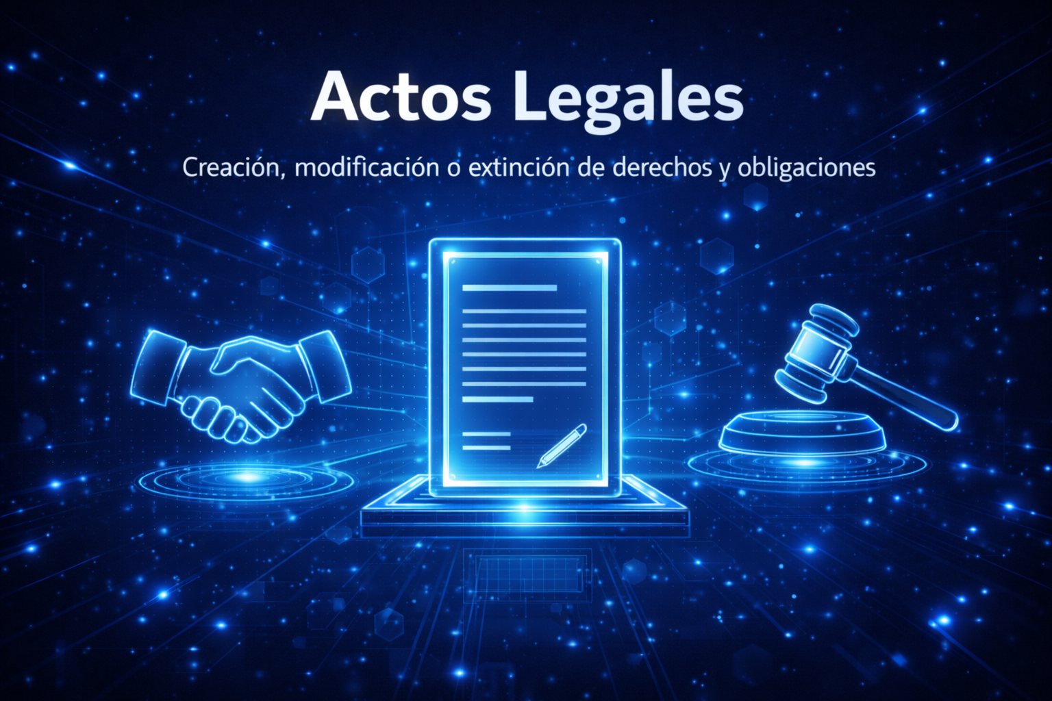 actos legales en el mundo digital